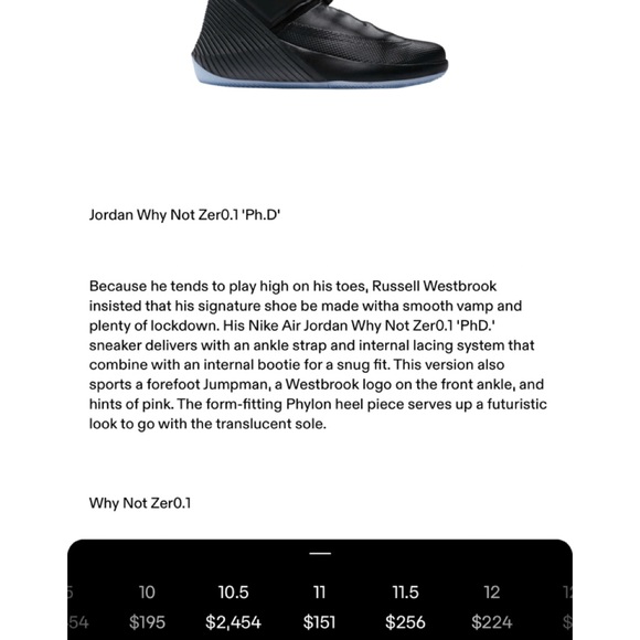 Nike Air Jordan Westbrook Why Not - Picture 9 of 10